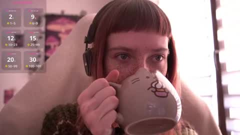 Snapshot of just_busking chatting on February 3, 7:07 am Julia online show from February 3, 7:07 am