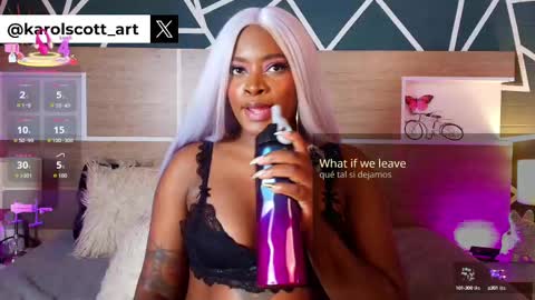 KAROL SCOTT online show from September 16, 9:12 pm