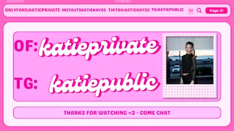 Katie online show from January 14, 12:32 pm