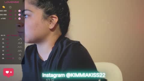 Snapshot of kimmiakiss22 chatting on January 13, 12:09 am Kimmi online show from January 13, 12:09 am