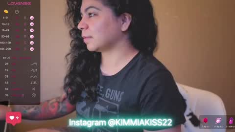 Snapshot of kimmiakiss22 chatting on January 19, 8:30 pm Kimmi online show from January 19, 8:30 pm
