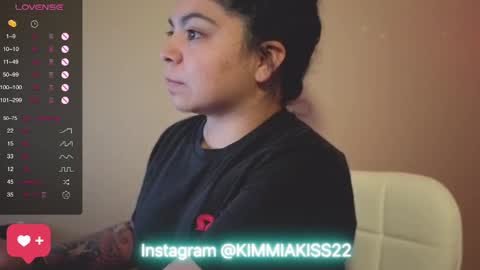 Snapshot of kimmiakiss22 chatting on January 14, 2:19 am Kimmi online show from January 14, 2:19 am