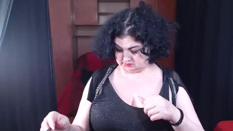 Snapshot of kinkyblacky chatting on January 31, 8:54 am MistressBlacky online show from January 31, 8:54 am