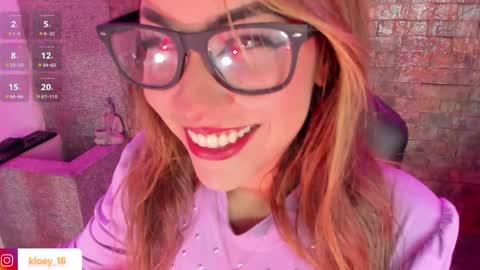 Kloey  online show from January 26, 9:40 pm