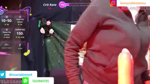 lainsaciableintensa online show from October 30, 2:47 am