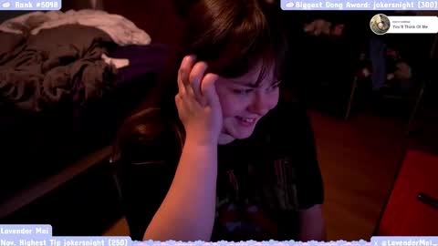 LavenderMei online show from December 14, 1:33 am