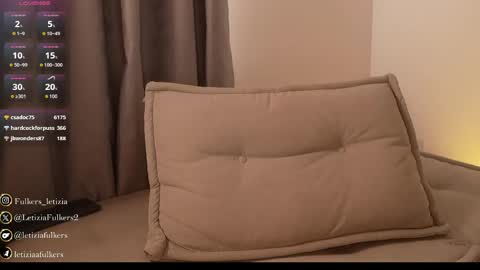 Letizia Fulkers online show from May 12, 4:13 pm