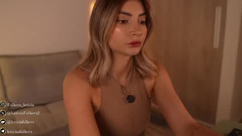 Letizia Fulkers online show from May 7, 3:38 pm