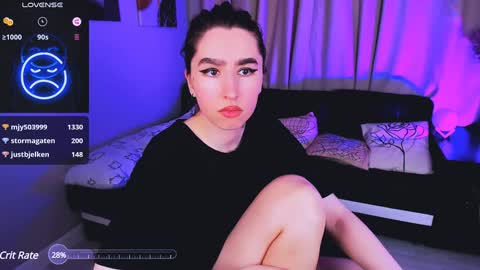 Snapshot of lily_xbaby chatting on February 1, 6:51 pm LILY online show from February 1, 6:51 pm