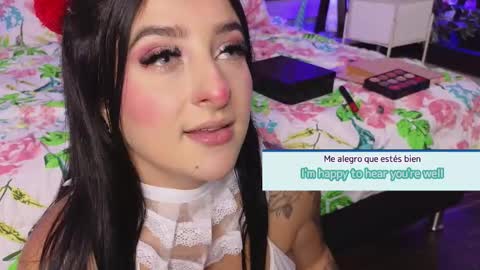 Snapshot of linoshka_1 chatting on February 12, 8:18 pm Luciana online show from February 12, 8:18 pm