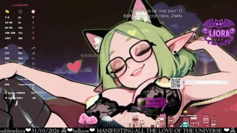 im Liora uwu   online show from April 1, 4:24 am