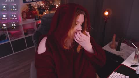 Snapshot of lissamuff chatting on December 14, 8:29 pm Lissa online show from December 14, 8:29 pm