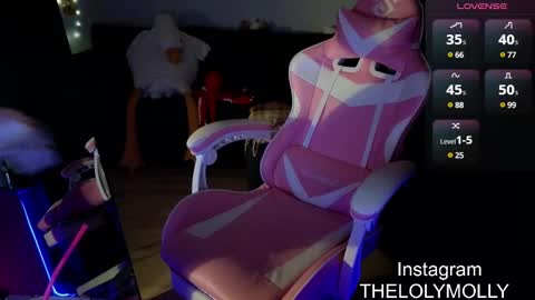 Snapshot of lolymolli chatting on February 7, 2:37 pm Molli online show from February 7, 2:37 pm