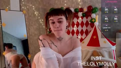 Snapshot of lolymolli chatting on October 29, 11:25 am Molli online show from October 29, 11:25 am