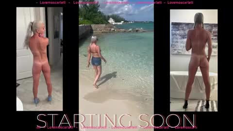 Snapshot of lovemoscarlett chatting on January 18, 4:42 pm Scarlett online show from January 18, 4:42 pm