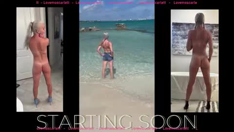 Snapshot of lovemoscarlett chatting on February 1, 3:07 pm Scarlett online show from February 1, 3:07 pm