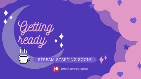 ..LunaSparkles. online show from April 2, 4:54 am