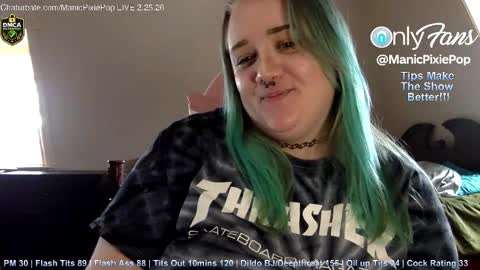 ManicPixiePop online show from February 25, 5:33 pm