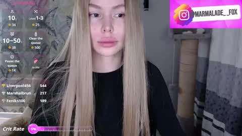 Marmalade Fox online show from March 16, 5:06 pm