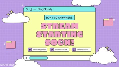 Mary Moody online show from March 2, 12:10 am