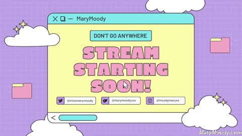 Snapshot of marymoody chatting on February 16, 9:59 pm Mary Moody online show from February 16, 9:59 pm