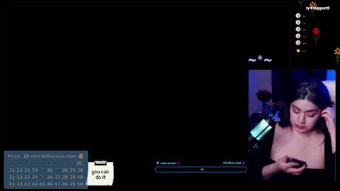 Snapshot of maudlinbrat chatting on January 7, 4:08 am maudLin online show from January 7, 4:08 am
