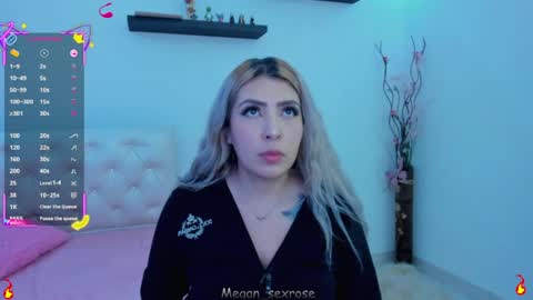 Megan rose online show from May 18, 4:07 am