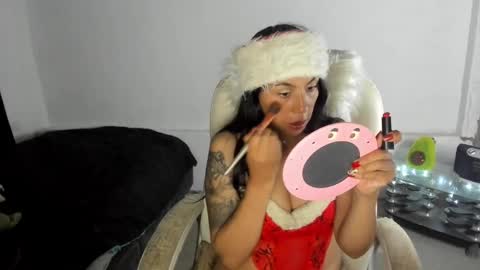 Snapshot of megan_waldman chatting on December 25, 1:10 am Megan online show from December 25, 1:10 am