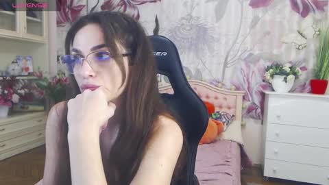 Snapshot of melinasmit chatting on December 3, 8:47 am Melina online show from December 3, 8:47 am