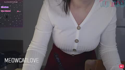 Snapshot of meowcatlove chatting on January 8, 8:39 pm meowcatlove online show from January 8, 8:39 pm