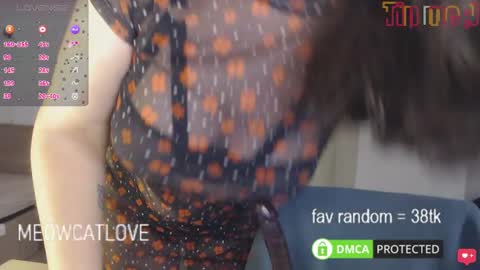 Snapshot of meowcatlove chatting on February 27, 9:58 pm meowcatlove online show from February 27, 9:58 pm