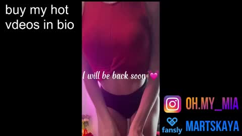 Mia Martskaya online show from December 28, 5:02 am