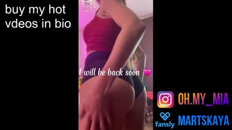 Mia Martskaya online show from January 8, 12:37 pm