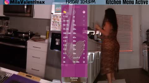 Mila Valentina online show from May 23, 2:43 am