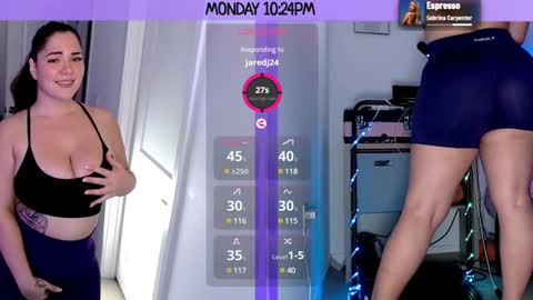 Snapshot of milavalentinax chatting on January 7, 3:24 am Mila Valentina online show from January 7, 3:24 am