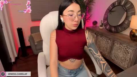 Camila Flores online show from October 21, 1:59 pm