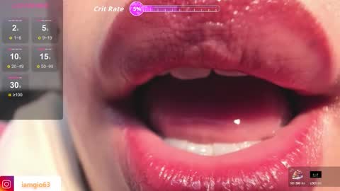 Snapshot of monica_amberr chatting on September 20, 11:52 am I am Gio online show from September 20, 11:52 am