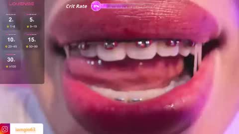 Snapshot of monica_amberr chatting on September 25, 6:50 pm I am Gio online show from September 25, 6:50 pm