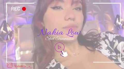 Snapshot of nahia_low chatting on March 3, 3:16 am  Valeria  online show from March 3, 3:16 am