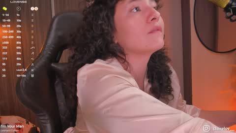 Claire online show from January 8, 1:42 am