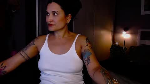 My alter ego Betinna Flowers - a tattooed Miss  -   Are you missing me come in here  -  online show from January 19, 9:23 pm
