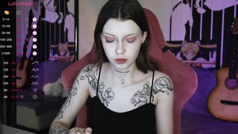 Snapshot of prettybones chatting on December 25, 9:34 am Violet online show from December 25, 9:34 am