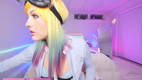 Snapshot of rainbowslut chatting on March 9, 5:55 am Mary Rainz online show from March 9, 5:55 am