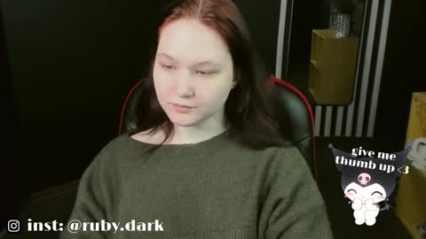 goth girl ruby 3 online show from October 2, 7:02 am