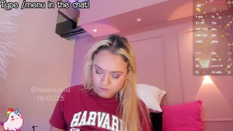 Snapshot of saraavila_ chatting on January 19, 7:58 pm SaraAvila online show from January 19, 7:58 pm