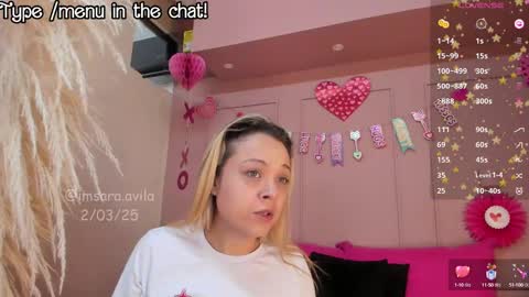 Snapshot of saraavila_ chatting on March 2, 8:46 pm SaraAvila online show from March 2, 8:46 pm
