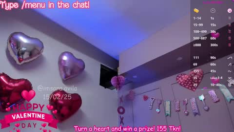 Snapshot of saraavila_ chatting on February 16, 12:10 pm SaraAvila online show from February 16, 12:10 pm