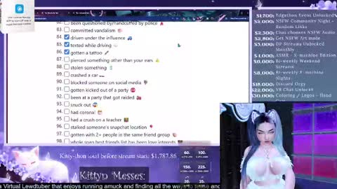 Sassy Sami Kittyn online show from September 23, 5:49 am