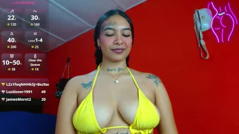 Snapshot of scarleth_dankworth chatting on October 3, 8:14 pm Scarleth online show from October 3, 8:14 pm