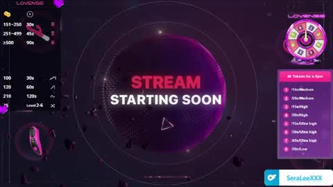 SeraLeeXXX online show from May 12, 5:30 pm